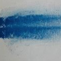 002 Azure blue λαδοπαστέλ Sennelier
